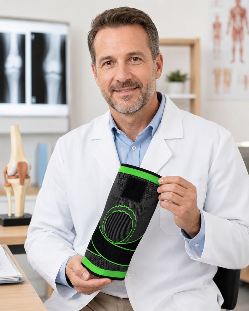 Especialista recomendando LEG MAXX